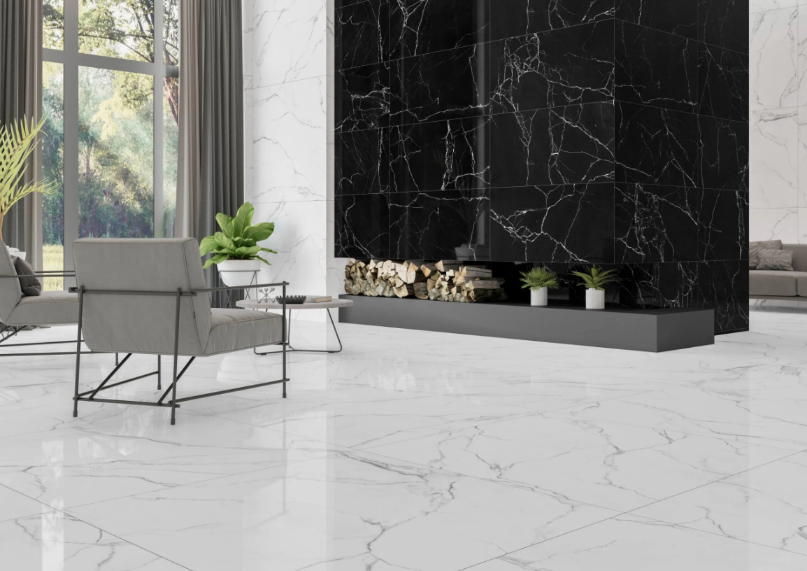 TESEO BLACK - Premium Spanish Porcelain Tiles